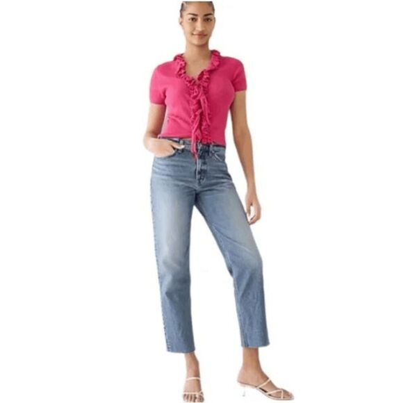 J. Crew Women's High-rise '90s Classic Straight-Fit Jean size 28 - Picture 2 of 12